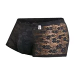 MBL84 Classic Pouch Trunks Color Black Lace Size L/XL - Image 6