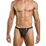 MBL85 Y Sexy Thongs Color Black Lace Size L/XL