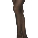 1094 Mesh Thigh Highs Color Black Size Only Size
