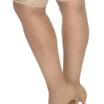Alternative view of 1101 Mesh Thigh Highs Color Nude Size Only Size