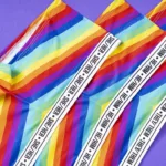122B Rainbow Cheeky Short Color Only Color Size S/M - Image 3