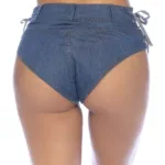 Alternative view of 126 Shorts Color Blue Chambray Size S