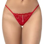 129 Thong Color Red Size L/XL