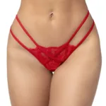130 Thong Color Red Size L/XL