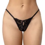 Alternative view of 132 Thong Color Black Size L/XL