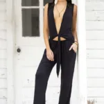 1897 Jumpsuit Color Black Size L