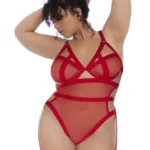 2772X Bodysuit Color Red Size 1-2XL