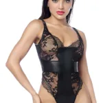 2805 Bodysuit Color Black Size S/M - Image 5