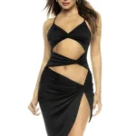 4598 Medina Dress Color Black Size L/XL