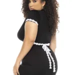 Alternative view of 60021X Flirty French Maid Costume Plus Color Only Color Size 3-4XL