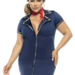 60022X Drunk on a Plane Costume Plus Color Only Color Size 1-2XL