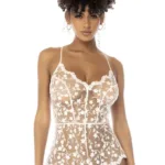 7543 Celina Romper Color Star White Size L