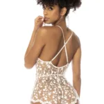 Alternative view of 7543 Celina Romper Color Star White Size L