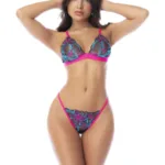 80012 Three Piece Set Color Midnight Garden Size S/M - Image 3