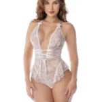 80018 Bodysuit Color White Size L/XL
