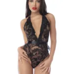 80028 Bodysuit Color Black Size S/M - Image 3