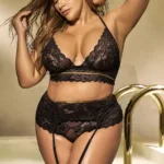 8625X Three Piece Set Color Black Size 1-2XL