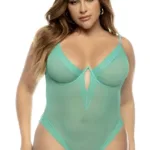 8832X Debra Bodysuit Plus Color Jade Size 3-4XL