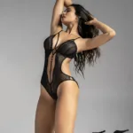 8856 Paris Bodysuit Color Black Size L/XL - Image 3