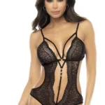 8856 Paris Bodysuit Color Black Size L/XL