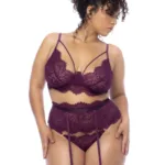 8866X Three Piece Set Color Wine Size 1-2XL - Image 6
