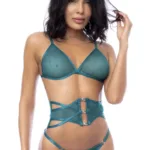 8871 Three Piece Set Color Sea Green Size S/M - Image 6