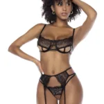8889 Three Piece Set Color Black Size L/XL - Image 4