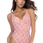 8916 Bodysuit Color Light Pink Size S/M - Image 4