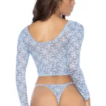 8918 Two Piece Set Color Light Blue Size L/XL - Image 4