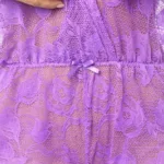 8951 Romper-Babydoll Color Wild Orchid Size L/XL