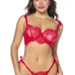 8968 Two Piece Set Color Red Size S/M - Image 3