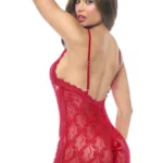 8972 Romper-Babydoll Color Red Size S/M - Image 3