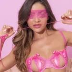 8974 Four Piece Set Color Pink Size L/XL - Image 7