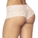 Alternative view of 90 Lace Boyshort Color Ivory Size L