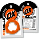 Spinner Single Silicone Ring - Orange Silicone