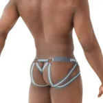 Alternative view of 2305 Mesh Jockstrap Color Gray Size L