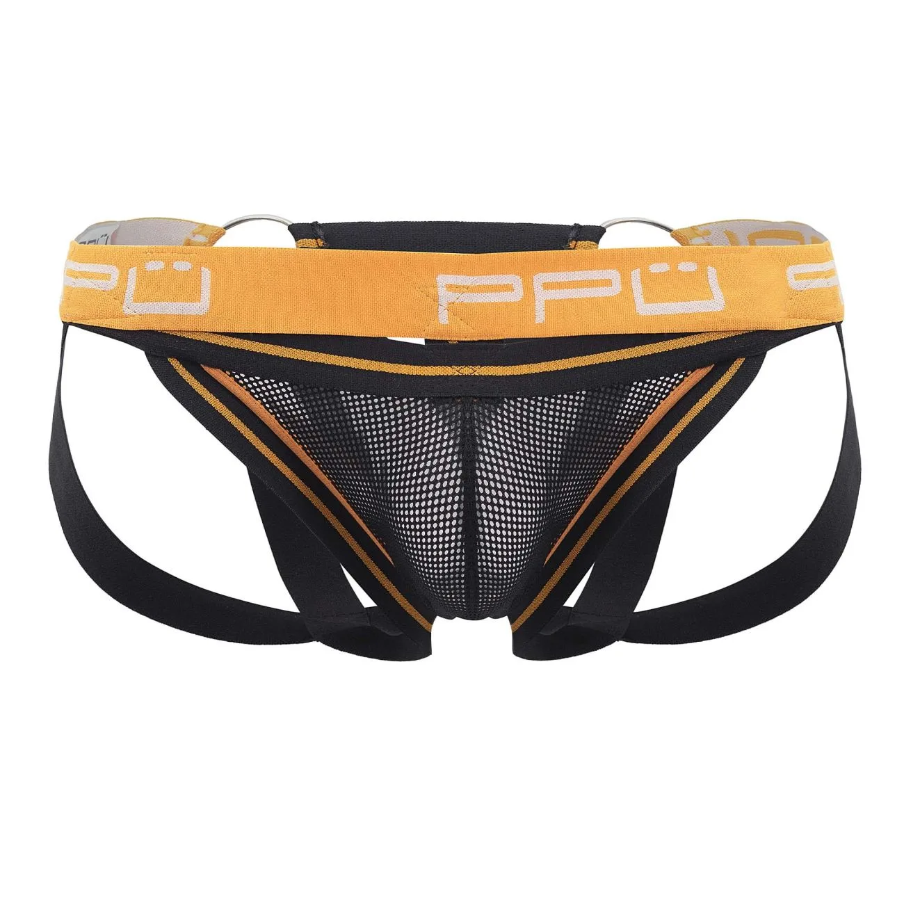 2305 Mesh Jockstrap Color Orange Size M - Image 6