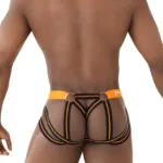 Alternative view of 2305 Mesh Jockstrap Color Orange Size M