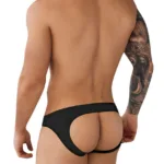 Alternative view of PIK 0979X Angola Jockstrap Color Black Size 2-3XL