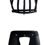PIK 1086 Hard Harness Jockstrap Color Black Size S - Image 4