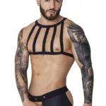 PIK 1086 Hard Harness Jockstrap Color Black Size S - Image 3