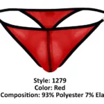 PIK 1279 Sonar Thongs Color Red Size L - Image 7