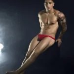 PIK 1823 Luxury Thongs Color Red Size XL - Image 4