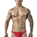 PIK 1823 Luxury Thongs Color Red Size M