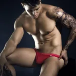 PIK 1823 Luxury Thongs Color Red Size XL - Image 5