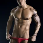 PIK 1823 Luxury Thongs Color Red Size XL - Image 6