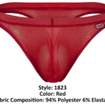 PIK 1823 Luxury Thongs Color Red Size XL - Image 10