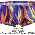 PIK 1828 Abstract Trunks Color Purple Size M - Image 7