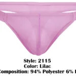 PIK 2115 Amusing Thongs Color Lilac Size XL - Image 7