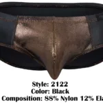 PIK 2122 Gold Cup Briefs Color Black Size M - Image 7